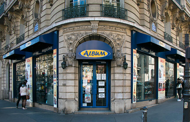 Boutique Album Comics à Paris
